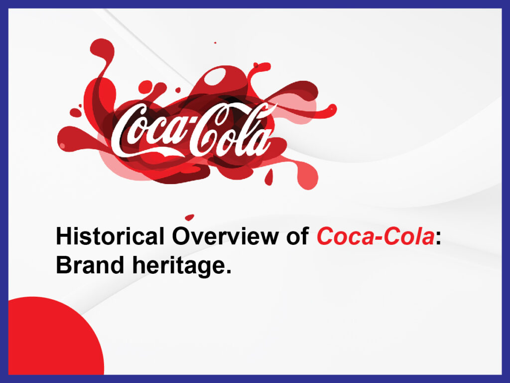 historical overview of Coca-Cola